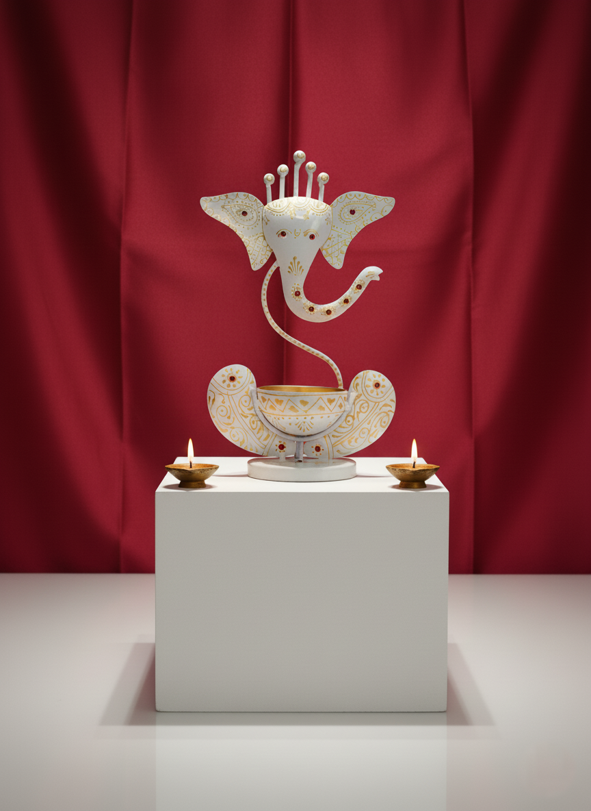 Ethnic Tribal & Ganesha Décor Set (3 Pc)