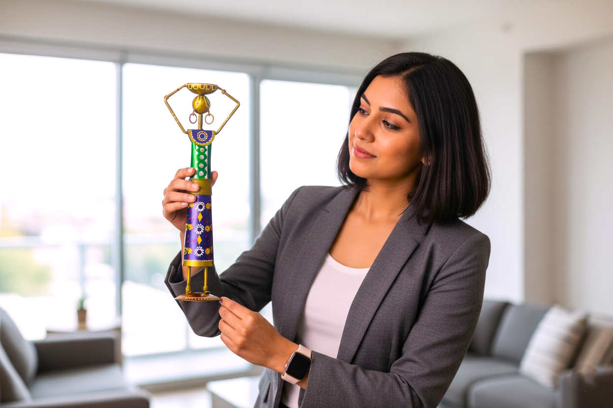 Ethnic Tribal & Ganesha Décor Set (3 Pc)