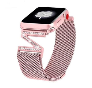 High End Milanese Mesh Loop Band Compatible With Apple Watch - Elegance & Splendour