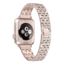 Load image into Gallery viewer, Indulgence Diamond Band Compatible With Apple Watch - Elegance &amp; Splendour