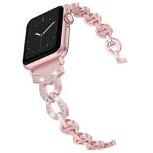 Load image into Gallery viewer, Premier Rose Legacy - Luxury Rhinestone Band Compatible With Apple Watch - Elegance &amp; Splendour