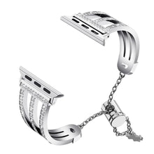Load image into Gallery viewer, Pulsera-Diamond-Bracelet-Compatible-With-Apple-Watch.jpg