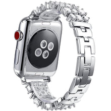 Load image into Gallery viewer, Handmade Luxury Rhinestone Plated Band Compatible With Apple Watch - Elegance &amp; Splendour