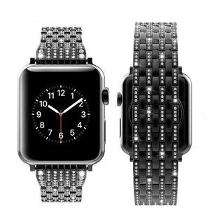Indulgence Series Pure Luxury Diamond Bands For Apple Watch - Removed - Elegance & Splendour