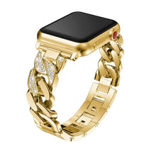 Load image into Gallery viewer, Cowboy Chain Strap Metal Link Band Compatible With Apple Watch - Elegance &amp; Splendour