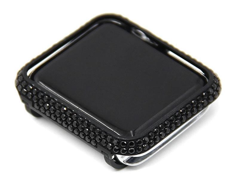 CZ Crystal Stones Case Compatible With Apple Watch - Elegance & Splendour