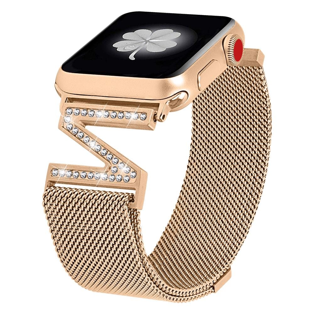 High End Milanese Mesh Loop Band Compatible With Apple Watch - Elegance & Splendour